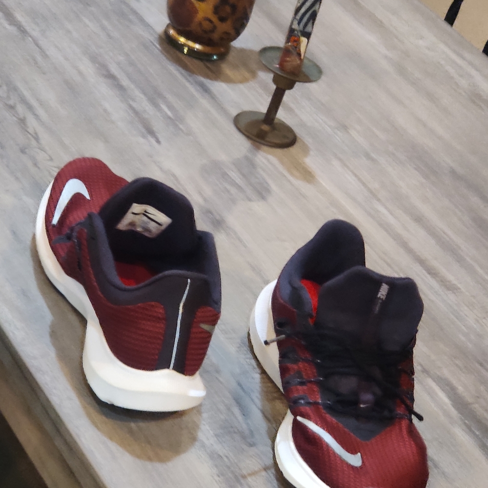 Nike Red and Black Sneakers